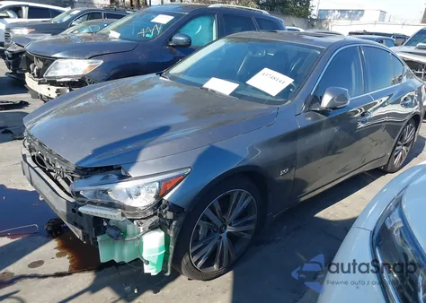 2018 Infiniti Q50 3.0T Sport from USA, damaged, VIN JN1EV7AP0JM358370